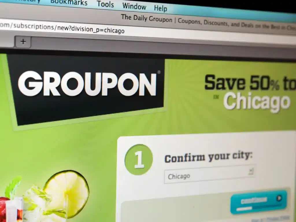 Right360: Groupon Startpage