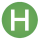 Right360 StartPage - H Logo